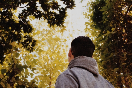 People in nature photograph tree leaf Photo