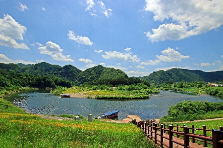 Korea nature king of danjong mountain river Photo