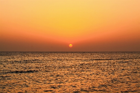 Korea ocean sea sunrise Photo