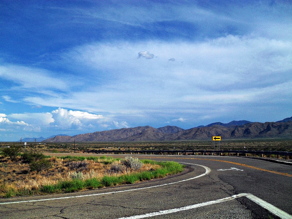 Nuevo mexico usa camino autopista
