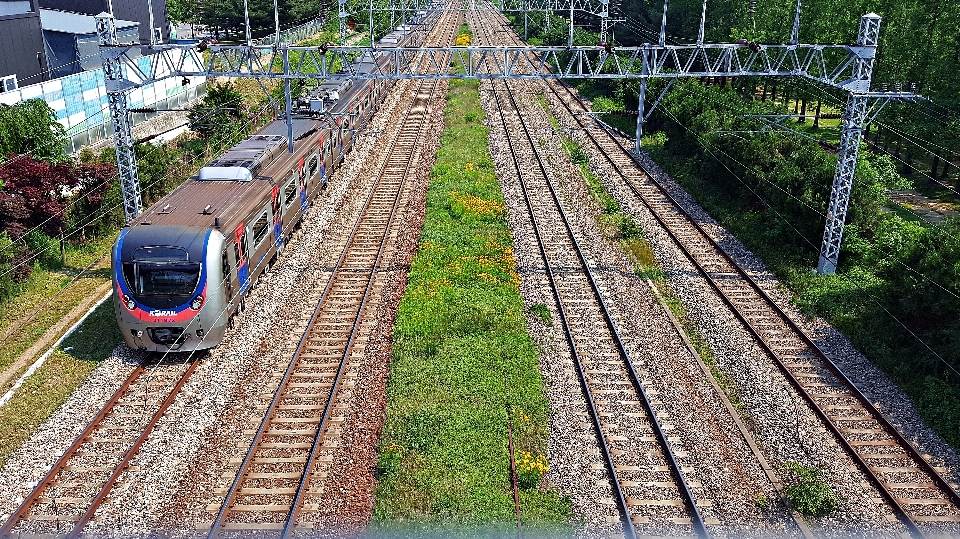 Korea pociąg transport ścieżka