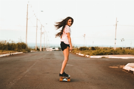 Longboarding footwear longboard beauty Photo