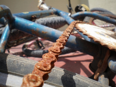 Bike rust rope metal Photo