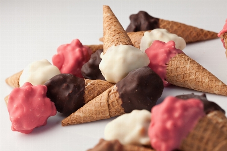 Food ice cream cone cuisine frozen dessert Photo