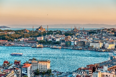 Istanbul places turkey cityscape Photo