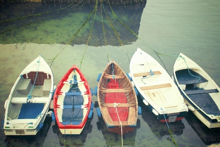 Water transportation vehicle skiff boat Photo