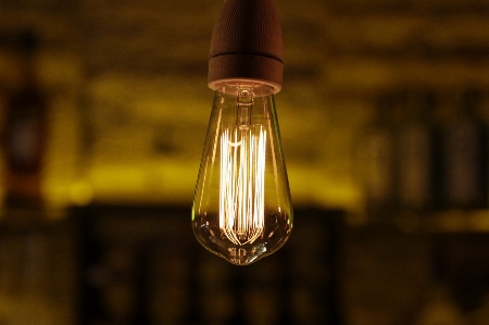 Lighting light fixture incandescent bulb Photo