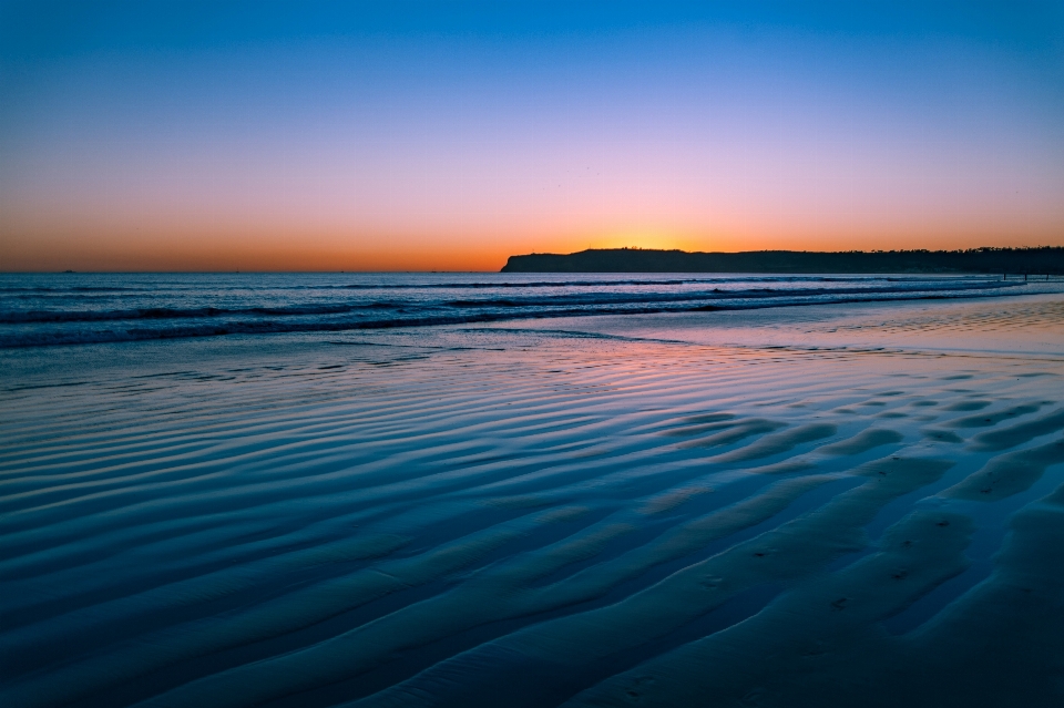 Sky horizon body of water sea