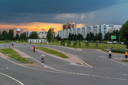 Park road sky daytime Photo