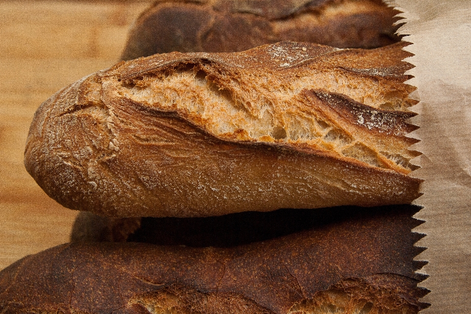 Bread hard dough sourdough food