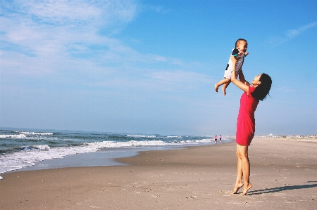 Beach vacation sky fun Photo