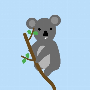 Koala eucalyptus animal bear Photo