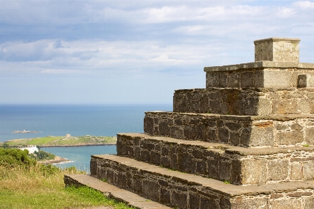 Wall sea fortification coast Photo