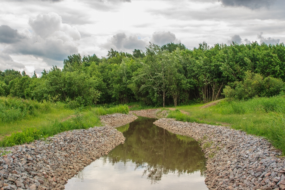 Image natural landscape body of water bank