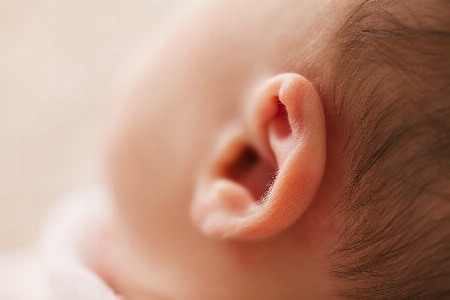 Face child ear skin Photo