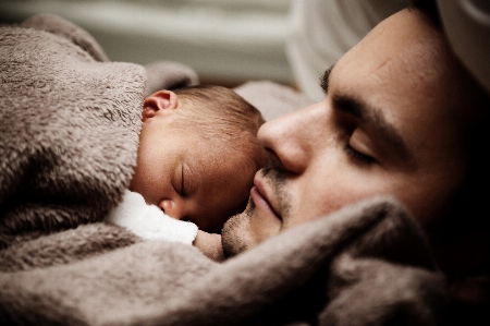 Foto Anak sayang hidung cinta