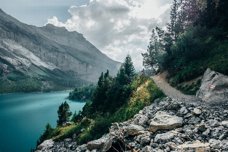 Mountainous landforms mountain nature wilderness Photo