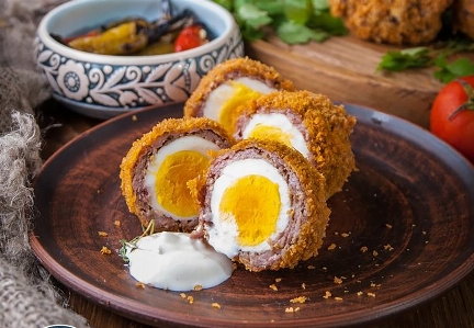 Egg dish food cuisine Photo