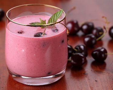 Smoothie food drink blackberry Photo