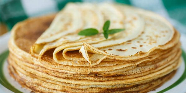 Pancakes dish food cuisine Photo