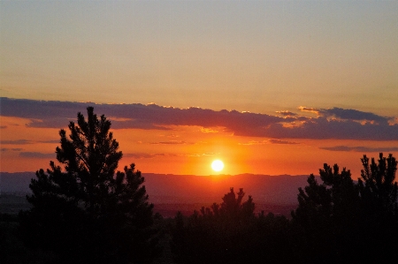 Sunset evening nature redness Photo