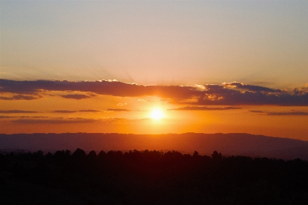 Sunset evening nature redness Photo