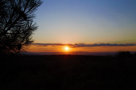 Sunset evening nature redness Photo