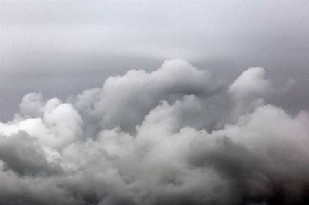 Cloud sky white cumulus Photo