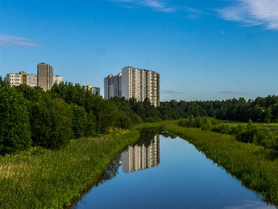 Natural reflection landscape water Photo