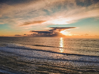 Sky horizon body of water sea Photo