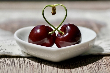 Cherry food fruit natural foods Photo