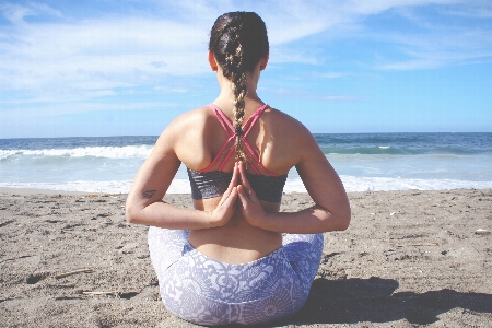 Yoga physical fitness vacation shoulder Photo