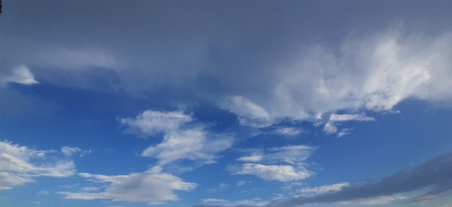 Sky cloud blue cloudy Photo