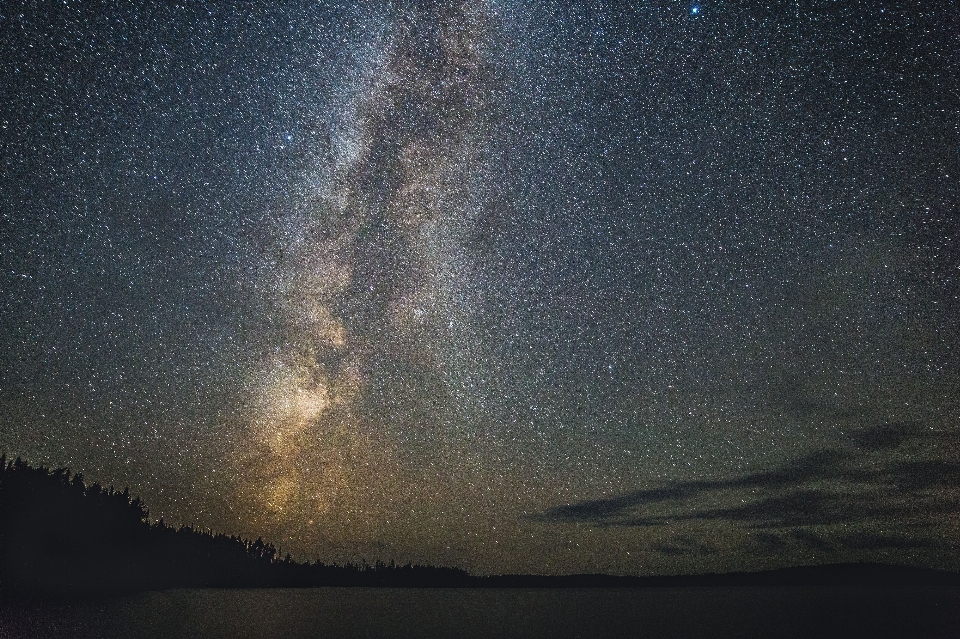 Sky atmospheric phenomenon galaxy night