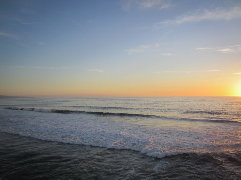 Sky horizon body of water sea