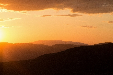 Sky cloud horizon sunset Photo