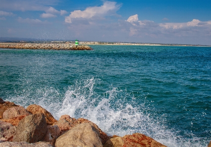 Wave splash body of water sea Photo