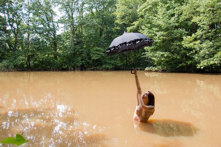 Model nude water nature Photo