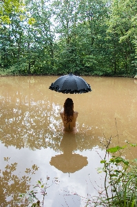 Model nude water nature Photo