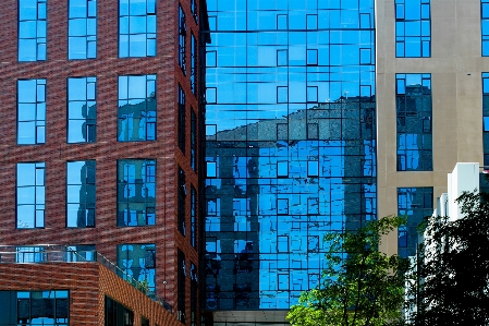 Metropolitan area daytime blue architecture Photo