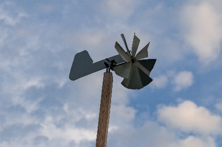 Weather vane windmill propeller wind Photo