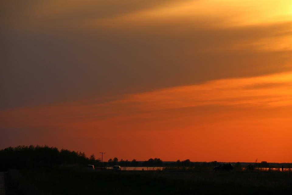 Sonnenuntergang himmel abend dämmerung