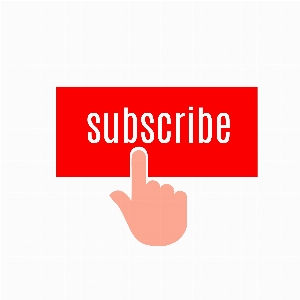 Subscribe button sign icon Photo