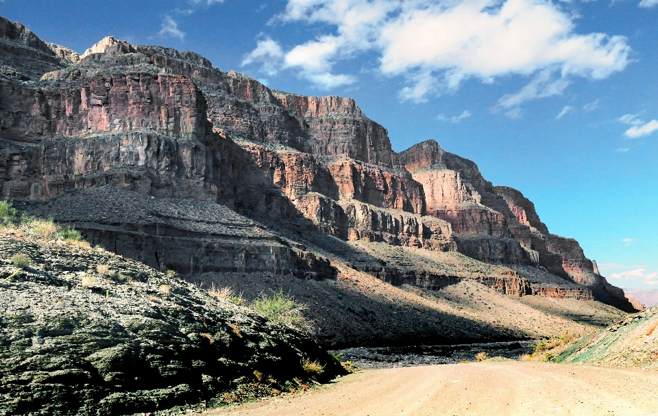 Mountainous landforms badlands natural landscape rock