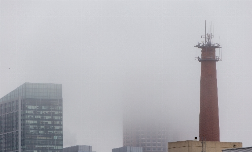 Atmospheric phenomenon fog haze skyscraper Photo