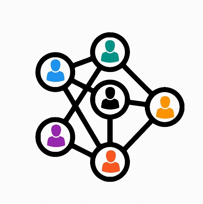 Network people business icon