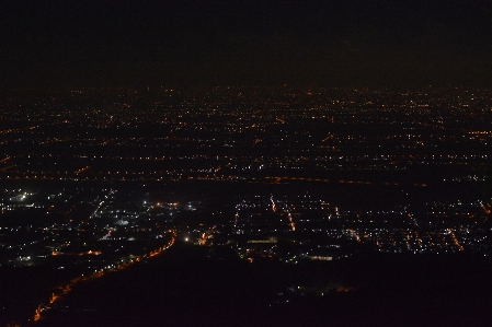 Endonezya gece gökyüzü metropol alanı
 Fotoğraf