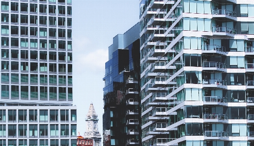 Metropolitan area condominium tower block residential Photo