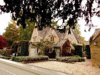 Lower slaughter the cotswolds england old home Photo