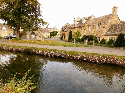 Photo Abattage inférieur
 les cotswolds
 vieilles maisons
 maisons anglaises
